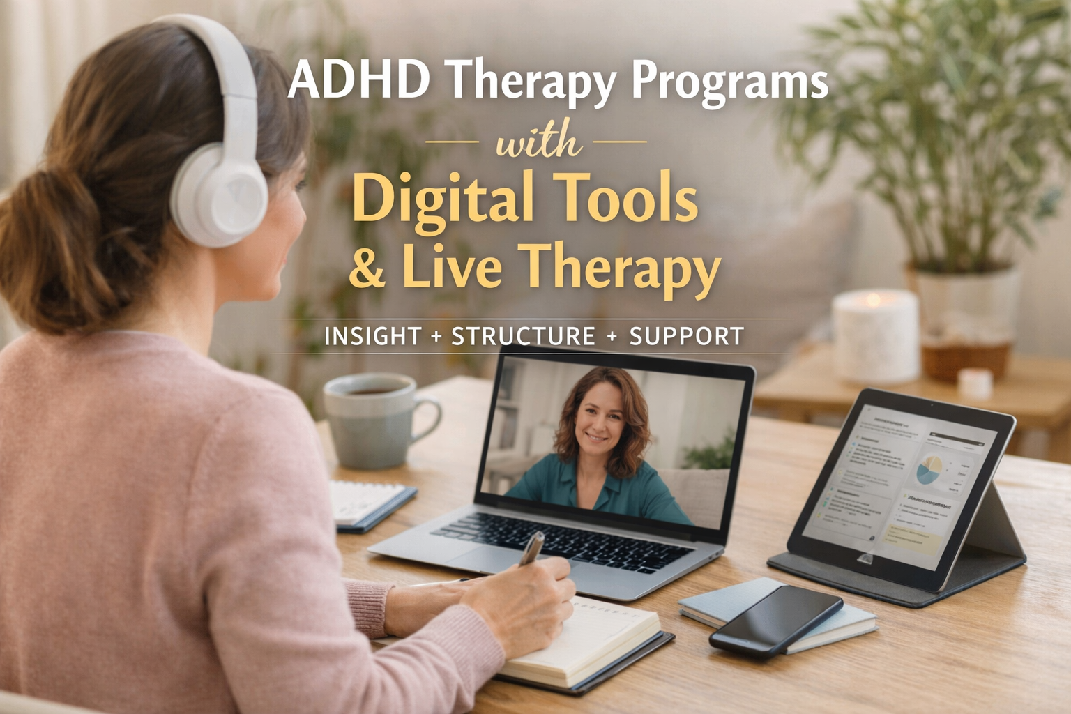 ADHD therapy programs with digital tools